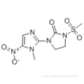 2-Imidazolidinone,1-(1-methyl-5-nitro-1H-imidazol-2-yl)-3-(methylsulfonyl)- CAS 56302-13-7